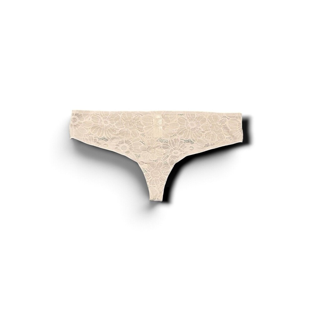 Aerie Women's Being #Aeriereal Floral Print Thong Panties - XL